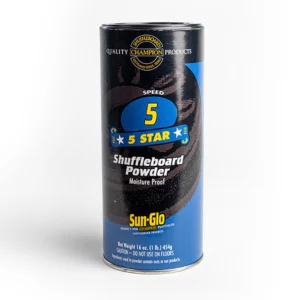 Sun-Glo Speed 5 Shuffleboard Powder, 5 star (24 cans)